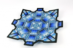 'Singularity' Blue portal charger 43 cm x 4 cm