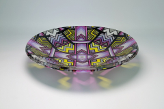 Covid bowl (ltd edition series produced during the Pandemic)  23cm x 4cm 