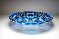 Covid bowl (ltd edition series produced during the Pandemic)  23cm x 4cm 