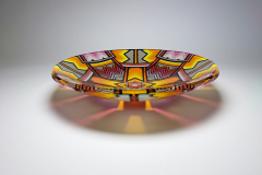 Covid bowl (ltd edition series produced during the Pandemic)  23cm x 4cm 