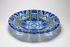 Covid bowl (ltd edition series produced during the Pandemic)  23cm x 4cm 