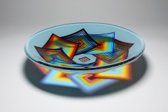 Geometric bowl 27cm x 6 cm