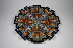 Sculptural charger 54cm x54cm x4cm