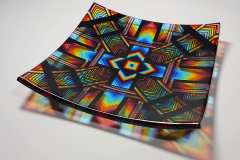 Transparent portal platter 25cm x 4cm