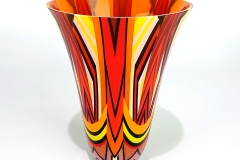Red, Orange,Yellow vase