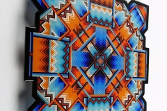 50 cm x 50 cm x 2 cm Portal wall panel with sculpted edges